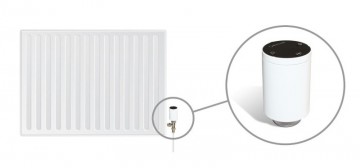 Poza Montaj cap termostatic wireless Salus TRV10RFM
