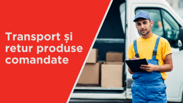 Transport si retur produse comandate pe centraleviessmann.ro
