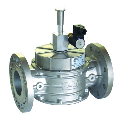 Poza Electrovana de gaz Tecnogas, corp aluminiu, normal deschisa, armare manuala, flansa. Poza 11833