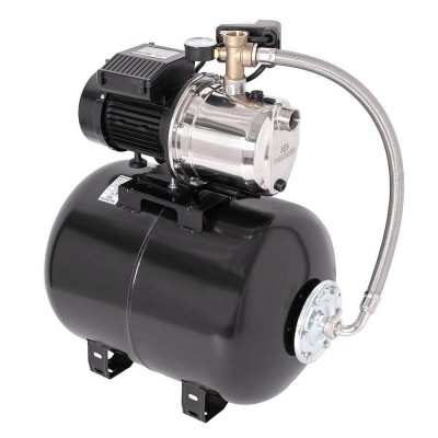 Poza Hidrofor cu pompa autoamorsanta, inox, putere 1050 W, debit 4320 l/h, inaltime refulare 45 m, vas de expansiune 50 l. Poza 17785