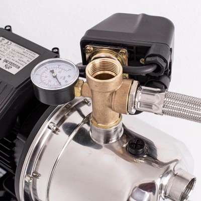 Poza Hidrofor cu pompa autoamorsanta, inox, putere 1050 W, debit 4320 l/h, inaltime refulare 45 m, vas de expansiune 50 l. Poza 17790