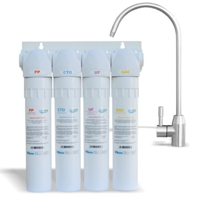 Poza Filtru apa potabila in 4 trepte cu ultrafiltrare Valrom Aquapur PUR 4 UF 11