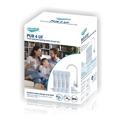 Poza Filtru apa potabila in 4 trepte cu ultrafiltrare Valrom Aquapur PUR 4 UF 11