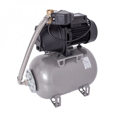 Poza Hidrofor cu pompa autoamorsanta Wasserkonig FL528625, fonta, putere 1250 W, debit 5160 l/h, inaltime refulare 52 m, vas de expansiune 24 l. Poza 19683