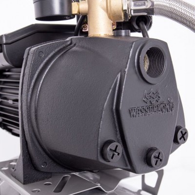 Poza Hidrofor cu pompa autoamorsanta Wasserkonig FL528625, fonta, putere 1250 W, debit 5160 l/h, inaltime refulare 52 m, vas de expansiune 24 l. Poza 19686