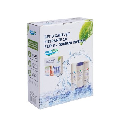 Poza Set 3 cartuse filtrante 10