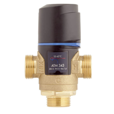 Poza Ventil termostatic de amestec Afriso ATM 343 DN 15, 1,6 mc/h, 35-60 grade. Poza 29183