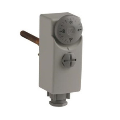 Poza Termostat de siguranta cu carcasa Afriso GTT/RG, cu teacade imersie, reglabil din exterior. Poza 25096