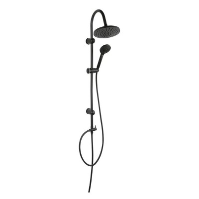 Poza Set de dus Ferro Rondo NP21-BL, negru, furtun 1.5 m. Poza 24518