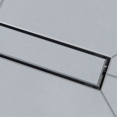 Poza Wirquin Venisio Slim Rigola dus extra-plata 300mm cu membrana antimiros