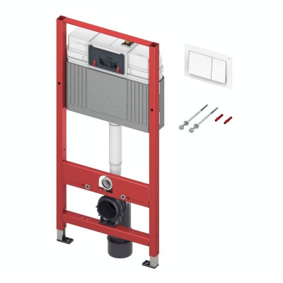 Poza Rezervor WC, incastrat, TECE Base 9400400, 50 x 112 cm, clapeta de actionare si sistem de fixare incluse. Poza 27448