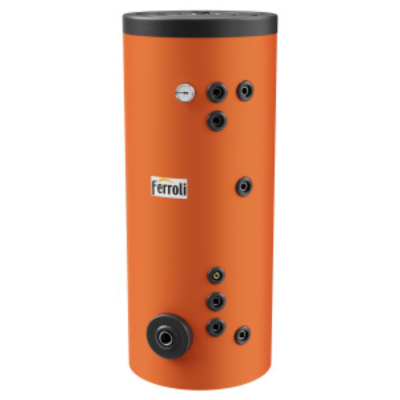 Poza Boiler cu doua serpentine Ferroli ECOUNIT Double 200 - 200 litri. Poza 33325