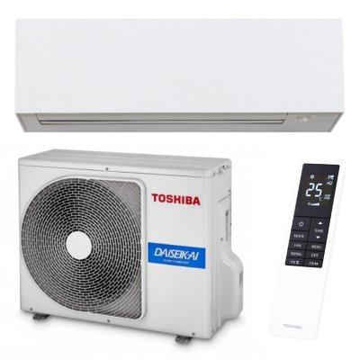 Poza Aparat aer conditionat Toshiba Daisekai 10 White, 9000 BTU, Clasa A+++, control WiFi, inverter, design premium, confort maxim. Poza 31663