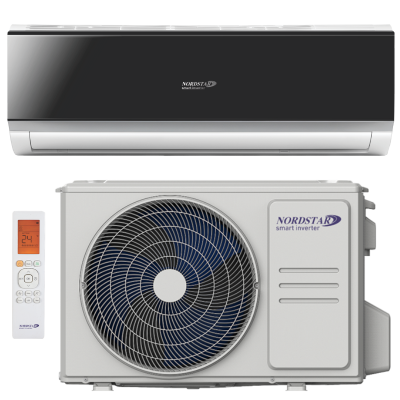 Poza Aparat aer conditionat NORDSTAR Noire 9000 BTU, Clasa A++/A+, Inverter, kit Wi-Fi inclus. Poza 38653
