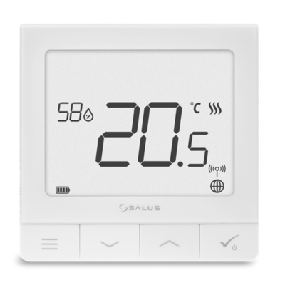 Poza Cronotermostat ambient Salus Quantum SQ610 pentru sistemul IT600, montaj in doza. Poza 28527