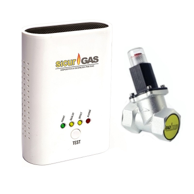 Poza Detector de gaz cu electrovalva 1 SicurGAS. Poza 28646