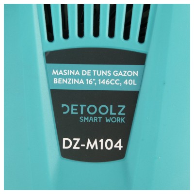 Poza Masina de tuns gazon Detoolz DZ-M104, 3.5CP, 146CC, latime de taiere 40 cm, colector 40L. Poza 35184
