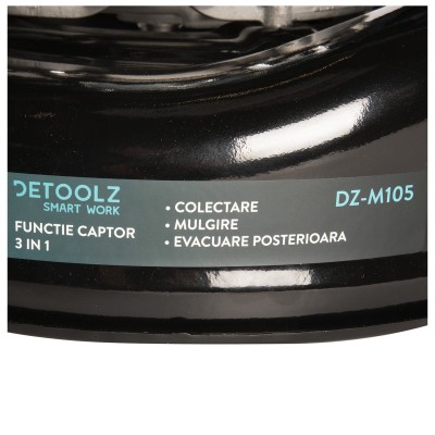 Poza Masina de tuns gazon Detoolz DZ-M105, 3.5CP, 146CC, latime de taiere 43cm, colector 40L. Poza 35210