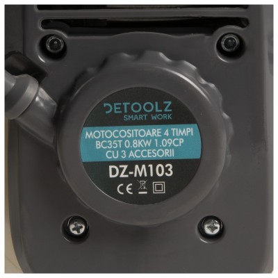 Poza Motocoasa pe benzina Detoolz DZ-M103 BC35T, 1.09CP, 31CC, euro V cu 3 accesorii. Poza 35747