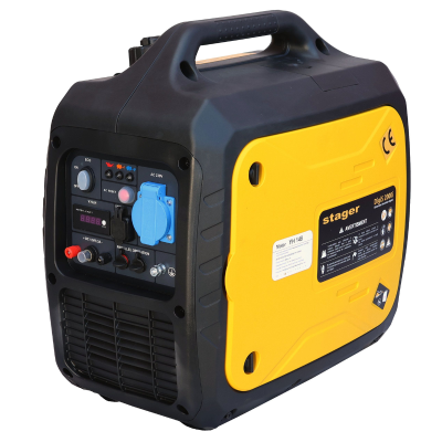 Poza Generator digital invertor insonorizat 2kW Stager DigiS 2000i, monofazat, benzina, autonomie pana la 17h. Poza 39370