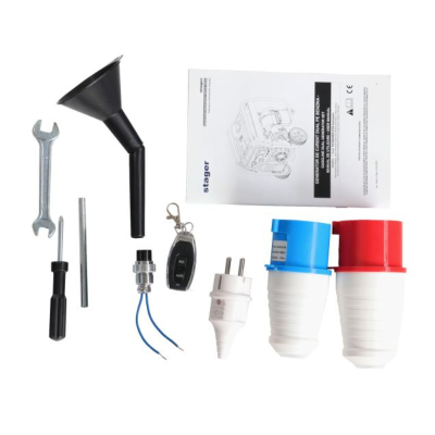 Poza Generator curent dual 230V/400V, 8.5kW Stager FD 10000ER-E3R Automatic, benzina, conector ATS, multistart, autonomie pana la 20h. Poza 39430