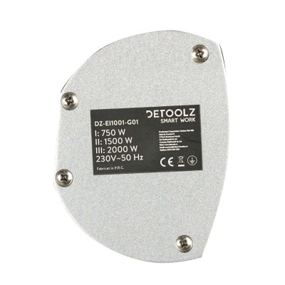 Poza Incalzitor terasa electric Detoolz DZ-EI1001-G01, 2 kW, 3 trepte de putere, inaltime ajustabila pana la 2.1m, cu telecomanda. Poza 39616