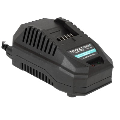Poza Incarcator rapid, Detoolz, pentru acumulator 20V, incarcare 4.5A/h. Poza 39323