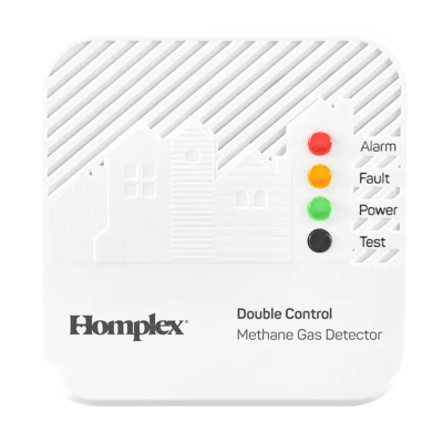 Poza Detector de gaz metan cu fir si declansare dubla 12VDC/230VAC – Homplex HD100 PRO Double Control. Poza 40384