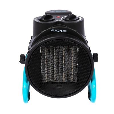 Poza Aeroterma electrica Detoolz DZ-EI112, 20/1000/2000W, element de incalzire ceramic. Poza 40639