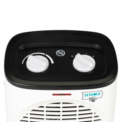 Poza Aeroterma electrica Detoolz DZ-EI1011-G01, 1000/2000W, carcasa plastic. Poza 40649