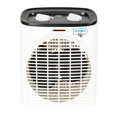 Poza Aeroterma electrica Detoolz DZ-EI1011-G01, 1000/2000W, carcasa plastic. Poza 40651