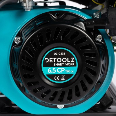 Poza Generator Detoolz DZ-C336 2.5kW, 2 prize, 230V, benzina, 4T, pornire manuala 15L fara roti G01. Poza 40766