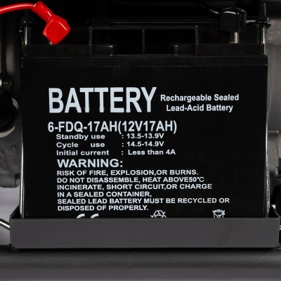 Poza Generator DetoolzDZ-C288-S001-G02 5 kW, 2 prize 230V, benzina, 4T, pornire electrica, rezervor 25L, cu roti G02. Poza 40853