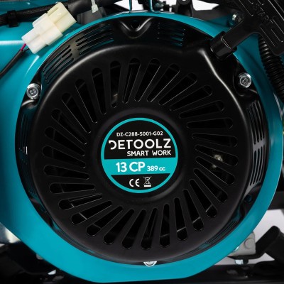 Poza Generator DetoolzDZ-C288-S001-G02 5 kW, 2 prize 230V, benzina, 4T, pornire electrica, rezervor 25L, cu roti G02. Poza 40862
