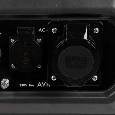 Poza Generator DetoolzDZ-C288-S001-G02 5 kW, 2 prize 230V, benzina, 4T, pornire electrica, rezervor 25L, cu roti G02. Poza 40864