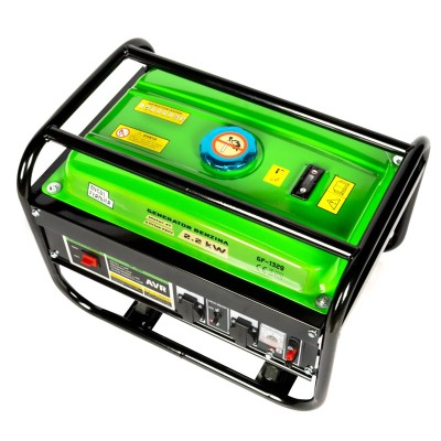 Poza Generator Micul Fermier GF-1329 2.2 kW, 2 prize 230V, benzina, 4T, pornire manuala, rezervor 15L, fara roti. Poza 40906