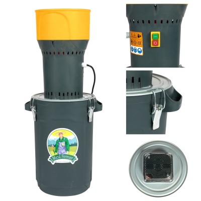 Poza Moara electrica pentru cereale Micul Fermier GF-2451 1kW, cu galeata plastic 25L. Poza 41002