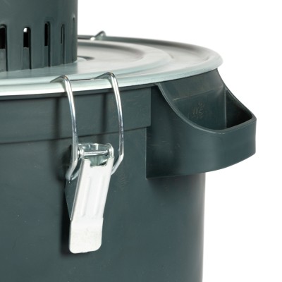 Poza Moara electrica pentru cereale Micul Fermier GF-2453 1.3kW, cu galeata plastic 60L. Poza 41016