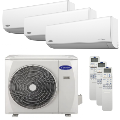 Poza Aer conditionat triplu split Crystal Ultra Clean Plus, 2 x 9000 + 12000 BTU, inverter, control WIFI, clasa A+/A. Poza 41067
