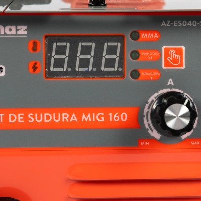 Poza Aparat de sudura Almaz AZ-ES040-S001-G01, MMA+MIG+FCAW(doar sudura sarma flux). Poza 41179