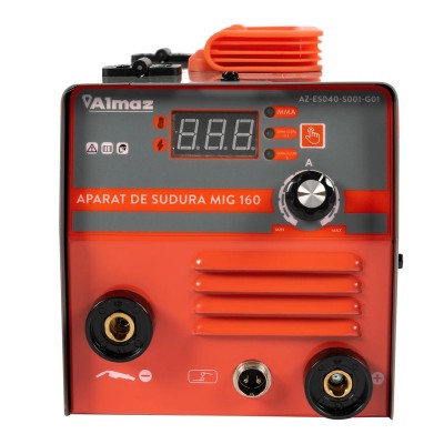 Poza Aparat de sudura Almaz AZ-ES040-S001-G01, MMA+MIG+FCAW(doar sudura sarma flux). Poza 41186