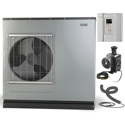 Poza Pompa de caldura aer-apa 12 kW Nibe F2050-12, monobloc, automatizare inteligenta SMO 20, pompa circulatie. Poza 41274