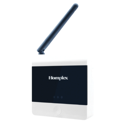 Poza Termostat ambient Homplex 19 WI-FI NEGRU programabil, fara fir, cu control vocal Google Assistant si Alexa. Poza 29731