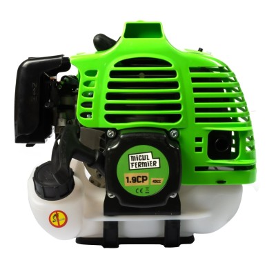Poza Motocositoare Micul Fermier MF-MC1002-G01, 1.9CP, 43CC, motor benzina 2T, pornire rapida, 3 accesorii, tija 28mm. Poza 42428