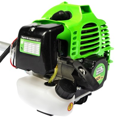 Poza Motocositoare Micul Fermier MF-MC1002-G01, 1.9CP, 43CC, motor benzina 2T, pornire rapida, 3 accesorii, tija 28mm. Poza 42429