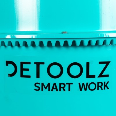 Poza Betoniera Detoolz DZ-C327, capacitate 180 litri, putere 1000W, coroana fonta, cu roti. Poza 42559