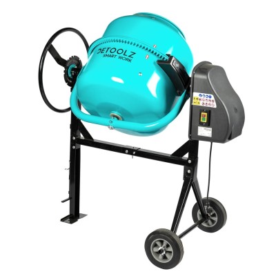 Poza Betoniera Detoolz DZ-C327, capacitate 180 litri, putere 1000W, coroana fonta, cu roti. Poza 42569