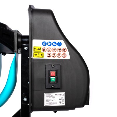 Poza Betoniera Detoolz DZ-C326-G02, capacitate 160 litri, putere 1000W, coroana fonta, cu roti. Poza 42598