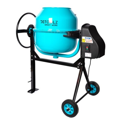Poza Betoniera Detoolz DZ-C326-G02, capacitate 160 litri, putere 1000W, coroana fonta, cu roti. Poza 42601