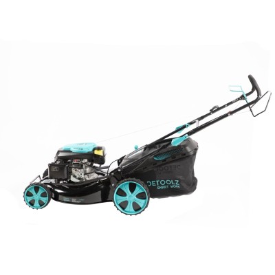 Poza Masina de tuns gazon Detoolz DZ-M107, 5CP, 196CC, latime de taiere 53cm, colector 70L, propulsie automata. Poza 42979